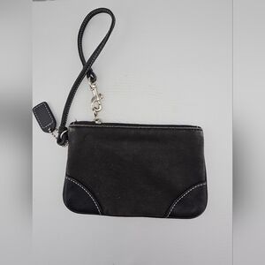 VINTAGE- Coach Canvas Wristlet